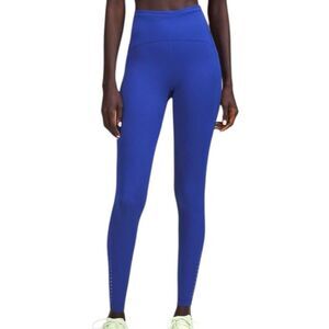 Lululemon Women's Swift Speed High Rise Yoga Tight Leggings Psychic Blue Size 14